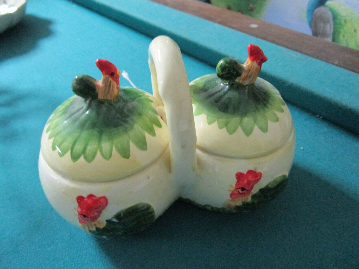 AMERICAN POTTERY MIDCENTURY CONDIMENT SETS ORIGINAL PICK ONE