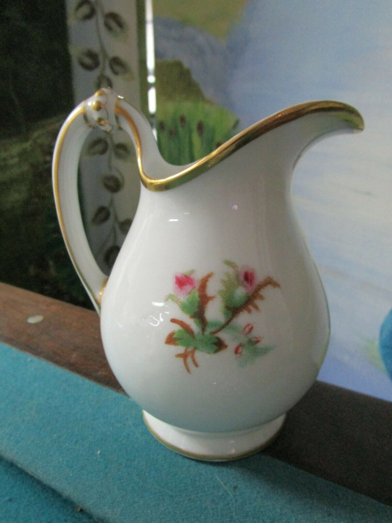 Haviland Limoges Antique Moss Rose Scott Cup Saucer Plates Pitcher Sugar Pick1 ^