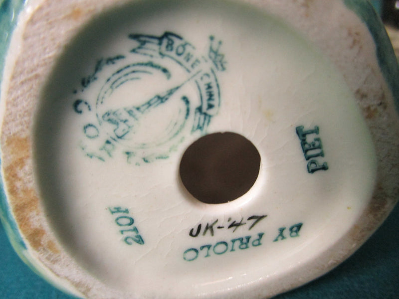 GORT USA POTTERY FIGURINES: FISHERMAN  FISH VENDOR & DUTCH CHILDREN orig PICK 1