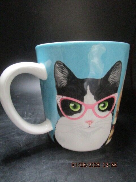 PIER ONE MUG CAT 4 X 4" [140B]