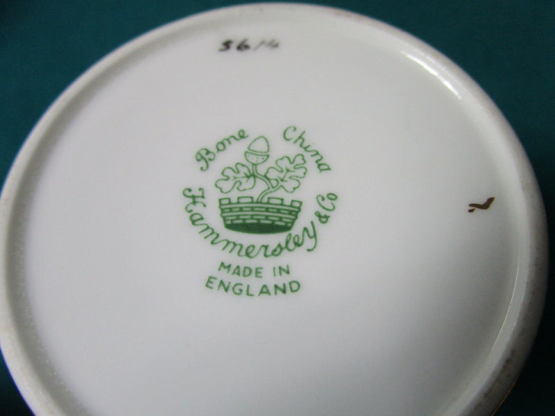 Hammersley England Sacrificial Golden Pattern  Antique Coffee Cup Saucer [120G]