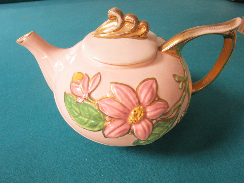 Mid Century Hull Usa Pottery Tea Set, Teapot, Console Candle Holder Pick 1 ^^