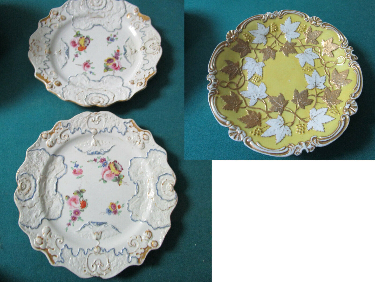 ANTIQUE PLATES IRONSTONE ENGLAND MASON'S - RUDOLSTADT AUSTRIA - PICK ONE