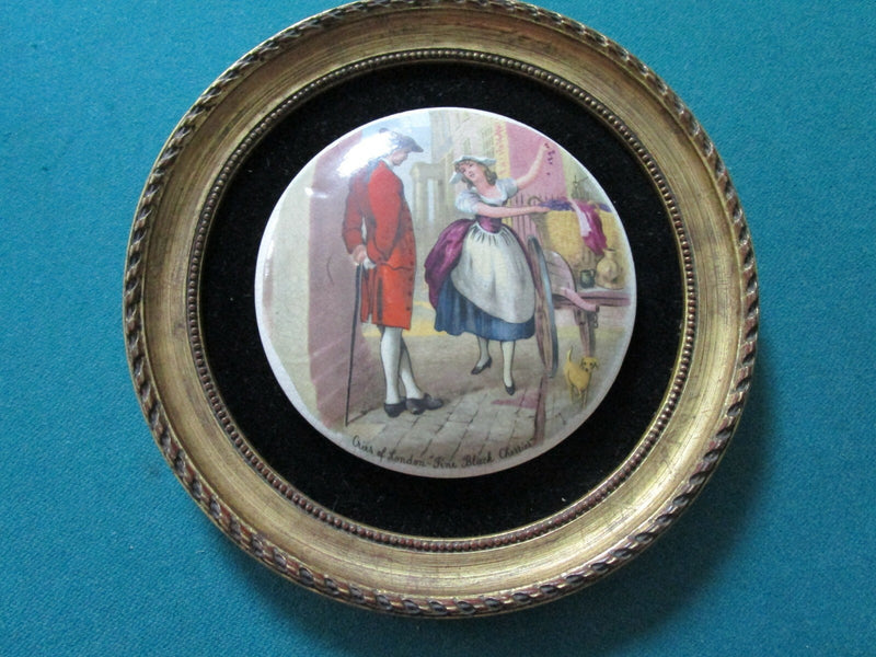 CERAMIC HAND PAINTED FINIAL CRIES ON LONDON LIMOGES FRAGONARD PICK 1