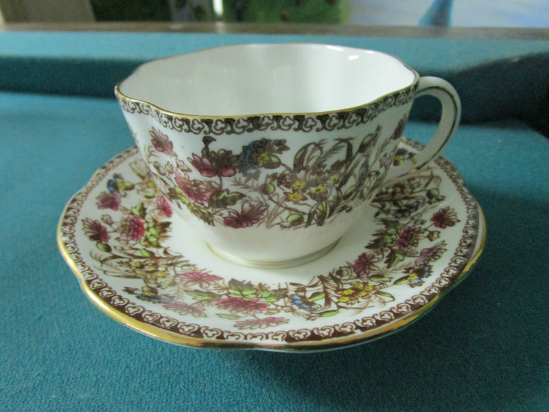 TAYLOR KENT LONGTON ENGLAND CUP SAUCER  [83C]