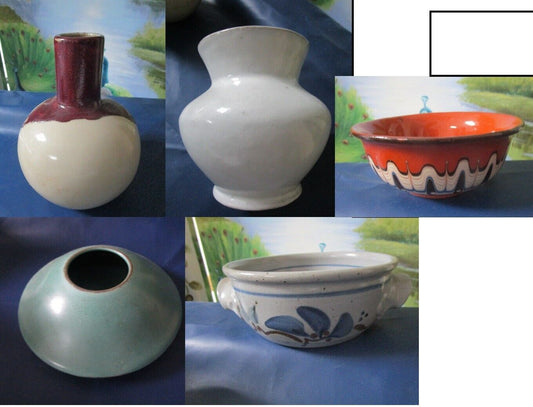 AMERICAN POTTERY SEED VASE BOWL CERAMIC WESTERN PICK1