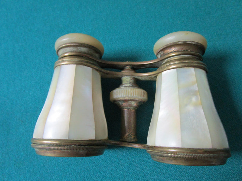 Antique French Lemaire Mother-Of-Pearl Opera Glasses c 1900s RARE