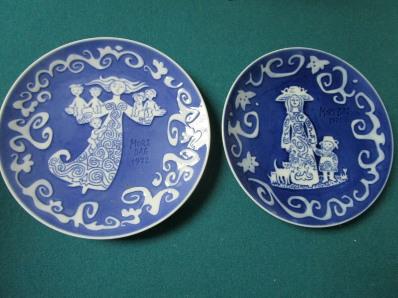 Royal Copenhagen Collector Plate Signed  Mothers Day 1971/1972  6" Pick 1