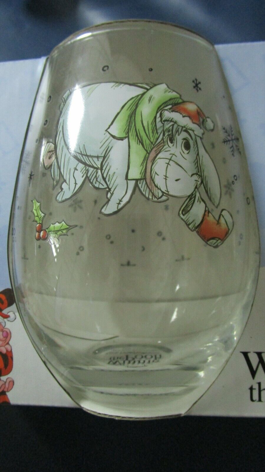 WINNIE THE POOH DISNEY 4 STEAMLESS GLASSES NEW IN BOX 5"