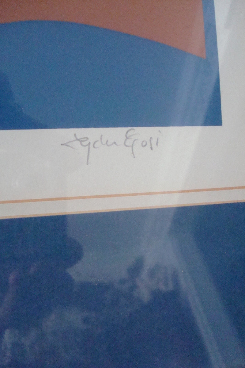 Lydie Egosi Serigraph, “Chanukah” signed and numbered serigraph[art]