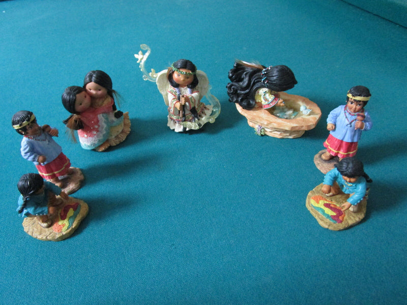 Lot Of 6 Friends Of The Feather Figurines No Box Bet 2 To 5"