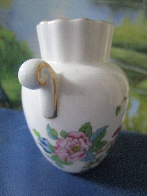 Aynsley Pembroke Coalport England 2 Mini Vases