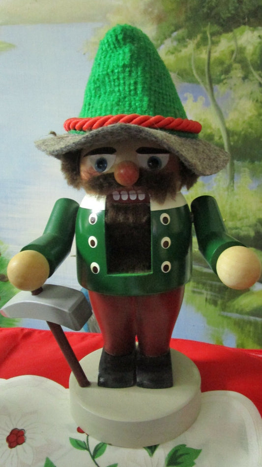 STEINBACH GERMANY NUTCRACKER Troll Mountain Climber 11 1/2" SHOWROOM MODEL