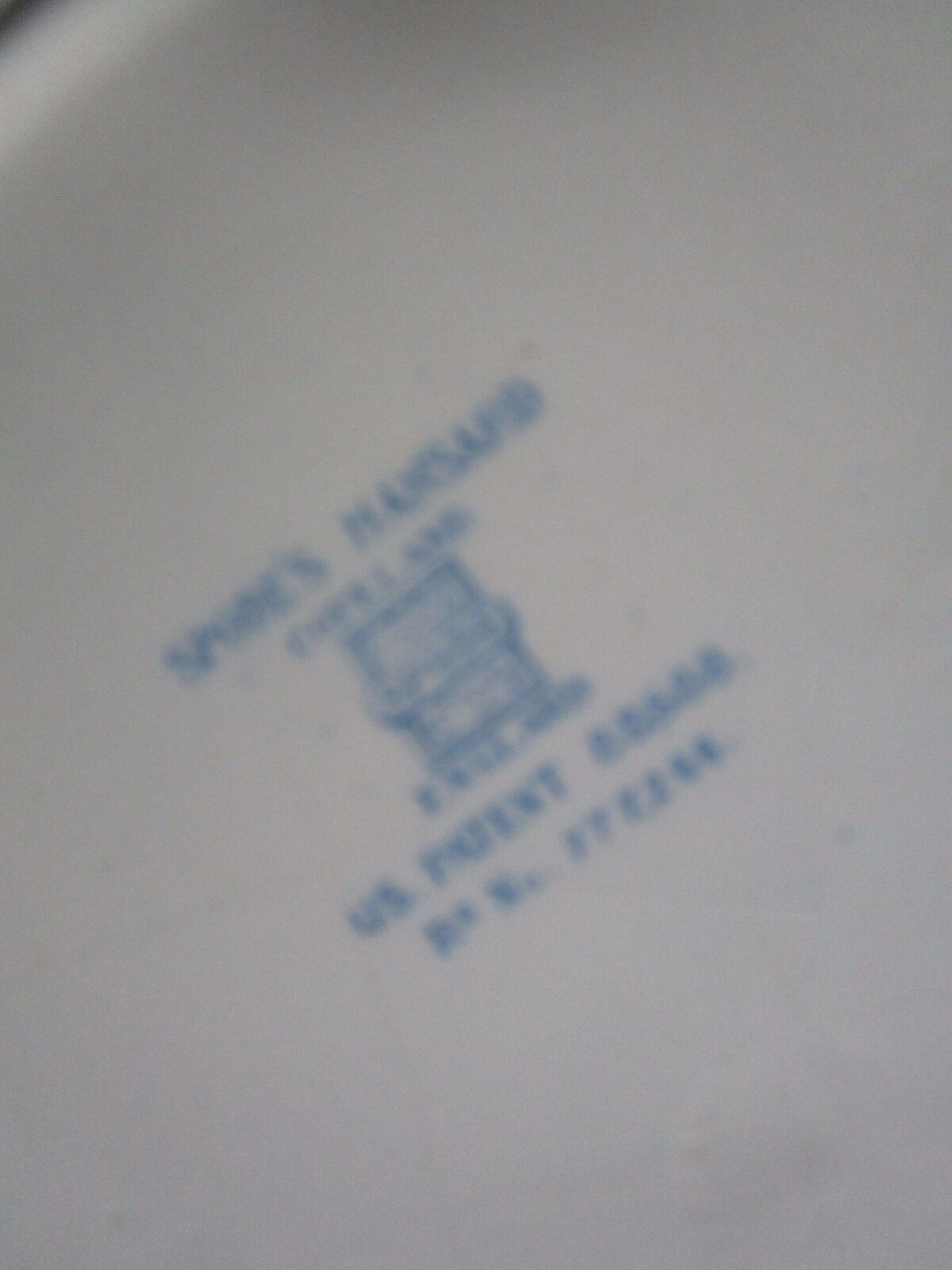 SPODE 1E" OROUND SERVING PLATTER in Elaine Blue   Mansard