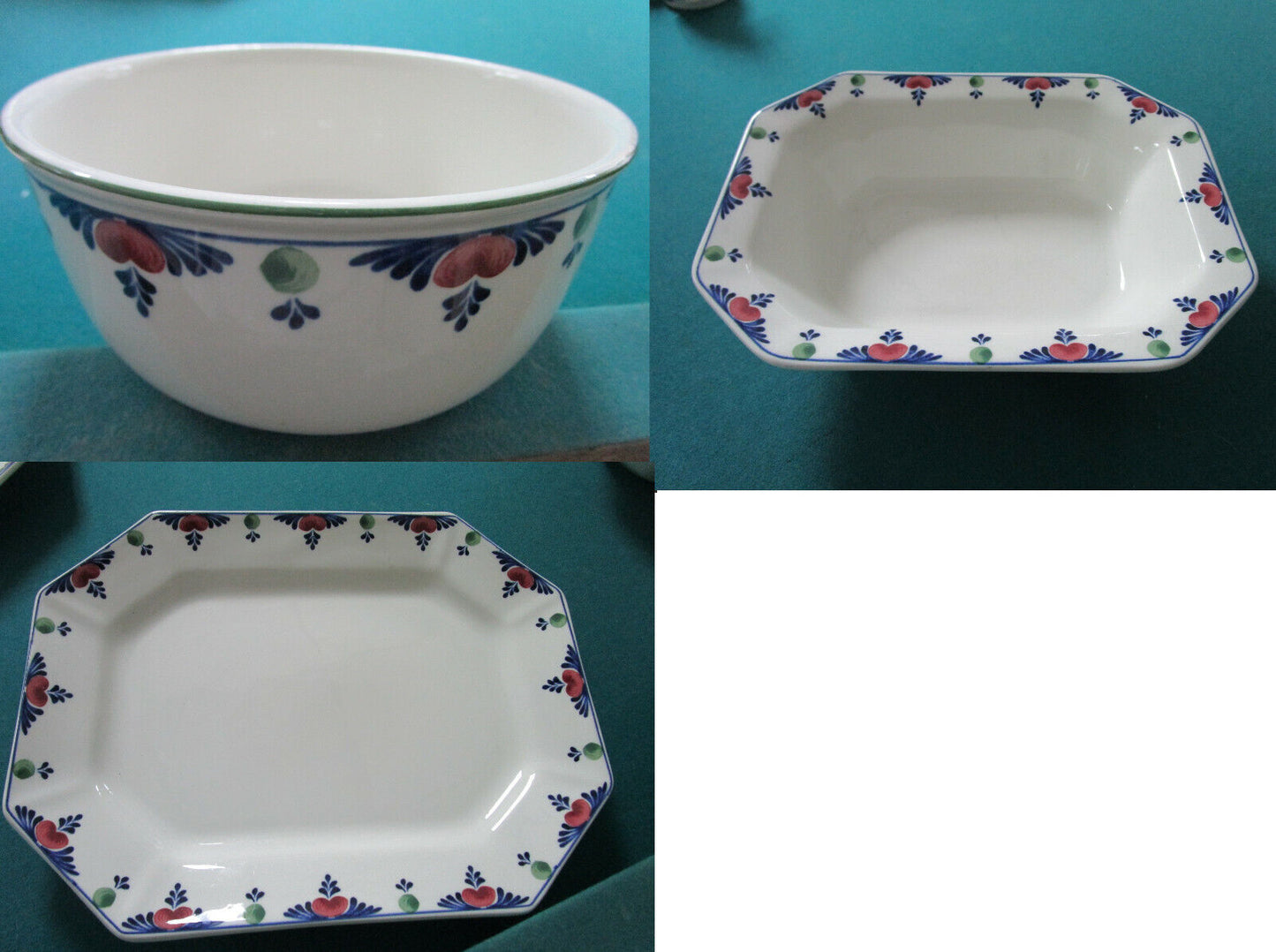 ADAMS ENGLAND VERUSHKA PATTERN BOWL TRAY  PICK ONE