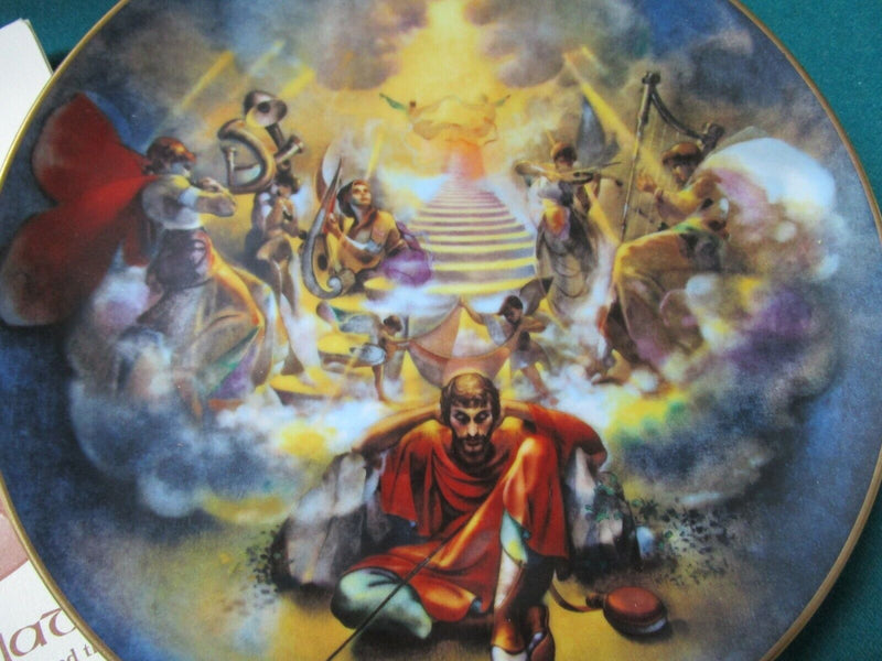 Yiannis Koutsis Collector Bible Plates Faraoh's, Rebecca, Joseph, Adam Pick 1^^