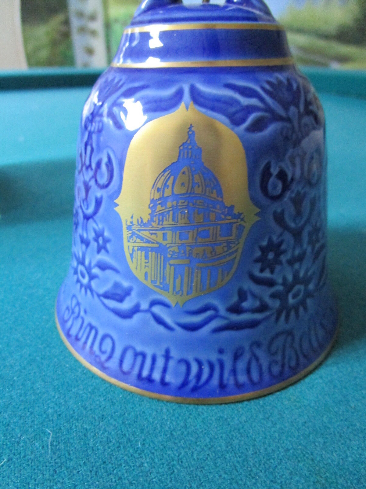 Vintage Bing & Grondahl B&G 1975 Porcelain Bell Denmark San Pietro Cathedral new