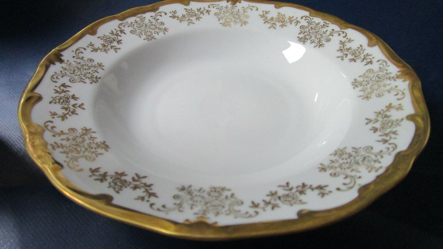 1920's GERMAN WEINER PORCELAIN CHINA  DINNER, SOUP, SALAD PLATES PICK 1