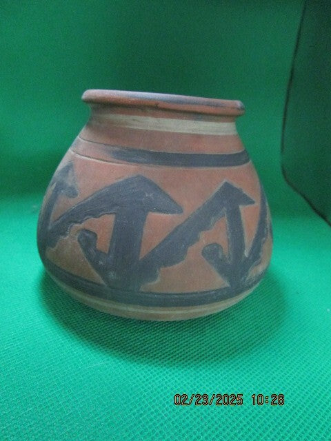 ANTIQUE CLIFTON POTTERY OLLA VAASE ARIZONA 1905 [77]