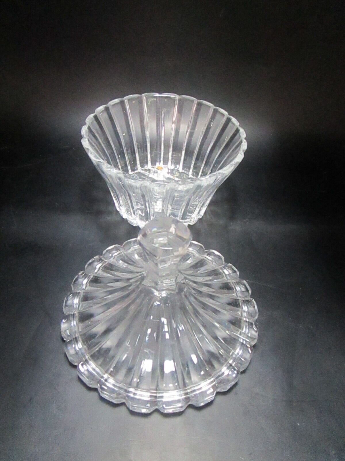 IMPERIAL CANDY DISH WITH COVER 5" X 4 1/2"