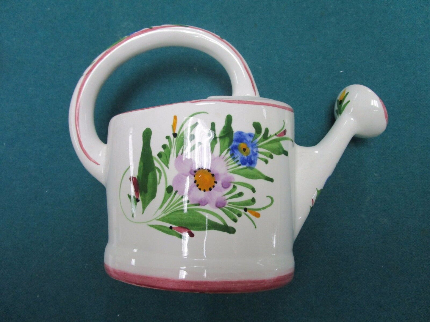 WATERING CAN MADE IN PORTUGAL, 7 X 8", HANDPAINTED, [*91]