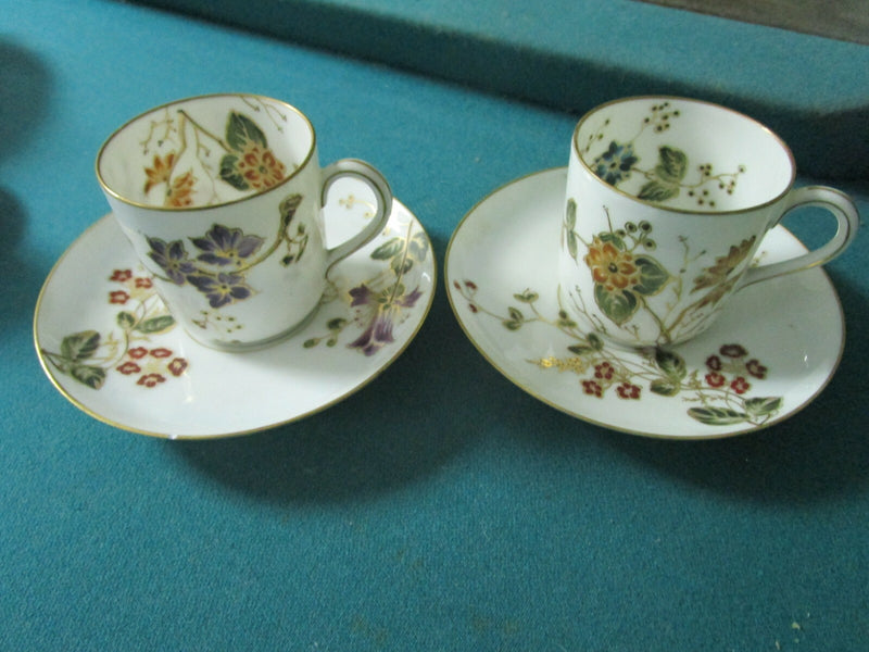 Haviland Limoges France Pair Of Coffee Cups [85]