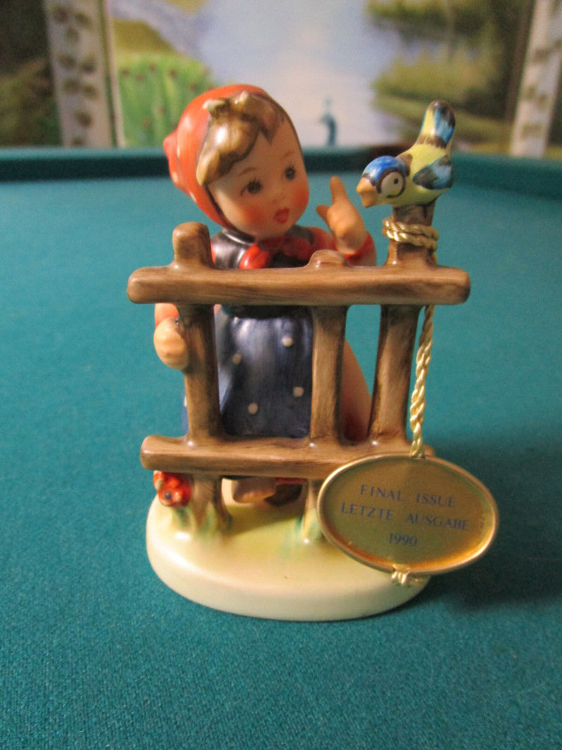 HUMMEL 5 FIGURINES LOT: BROTHER-SWEET MUSIC-TRUMPET BOY-SIGN OF SPRING-HAPPINESS