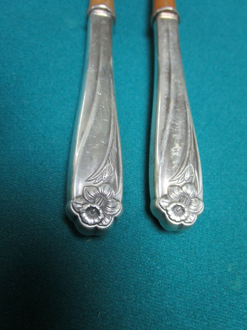 Daffodil By 1847 Rogers / International - Silverplate 81 PCS  LIGHTLY USED