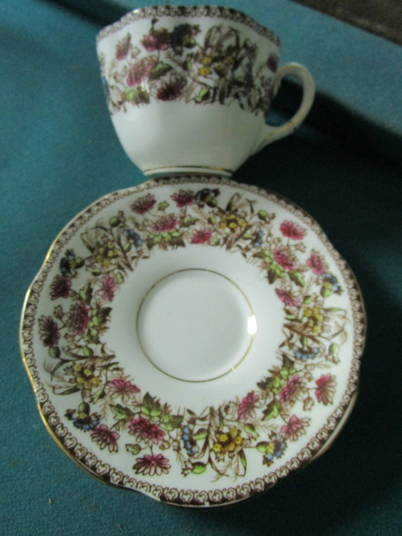 TAYLOR KENT LONGTON ENGLAND CUP SAUCER  [83C]
