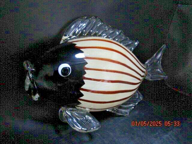 MURANO ITALY FISH 12 X 7" ^^