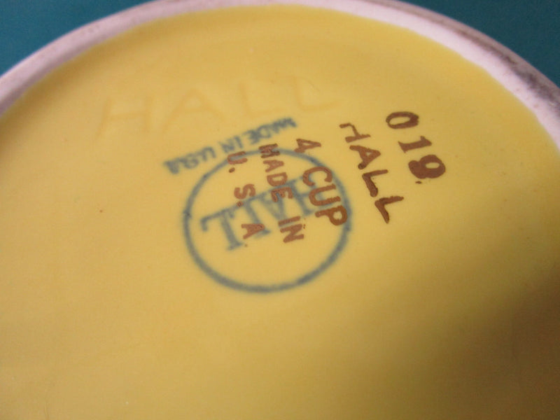 Hall Usa Pottery Teapot Yellow, Orange And Shakers - Pick1 ^^