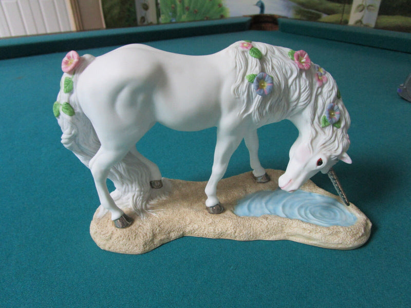 Love’s Purity (1991), Princeton Gallery Porcelain Unicorn Sculpture NIB