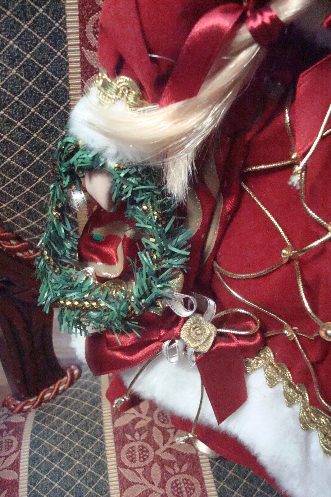 Vanessa Richardi CHRISTMAS Doll, Doll in festive attire