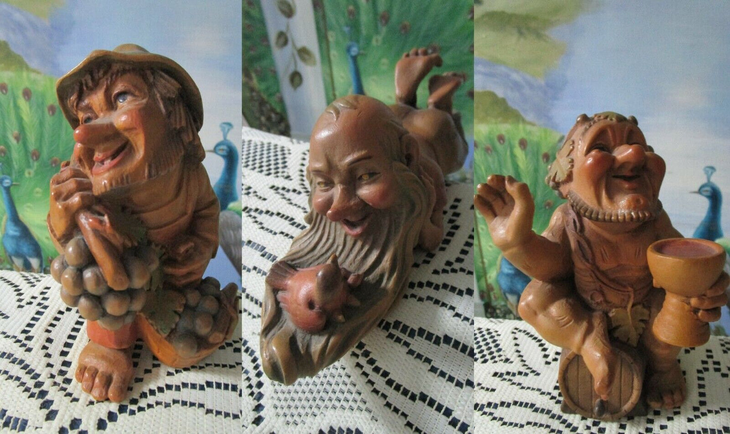 ANRI ITALY CARVINGS RARE GNOMES TROLLS PICK 1