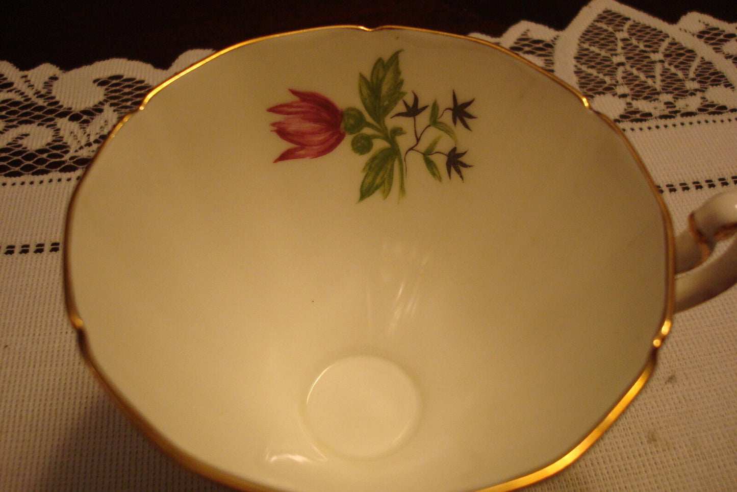 Adderley made in England TEA TIME cup and saucer decorated with Dandalions [80h]