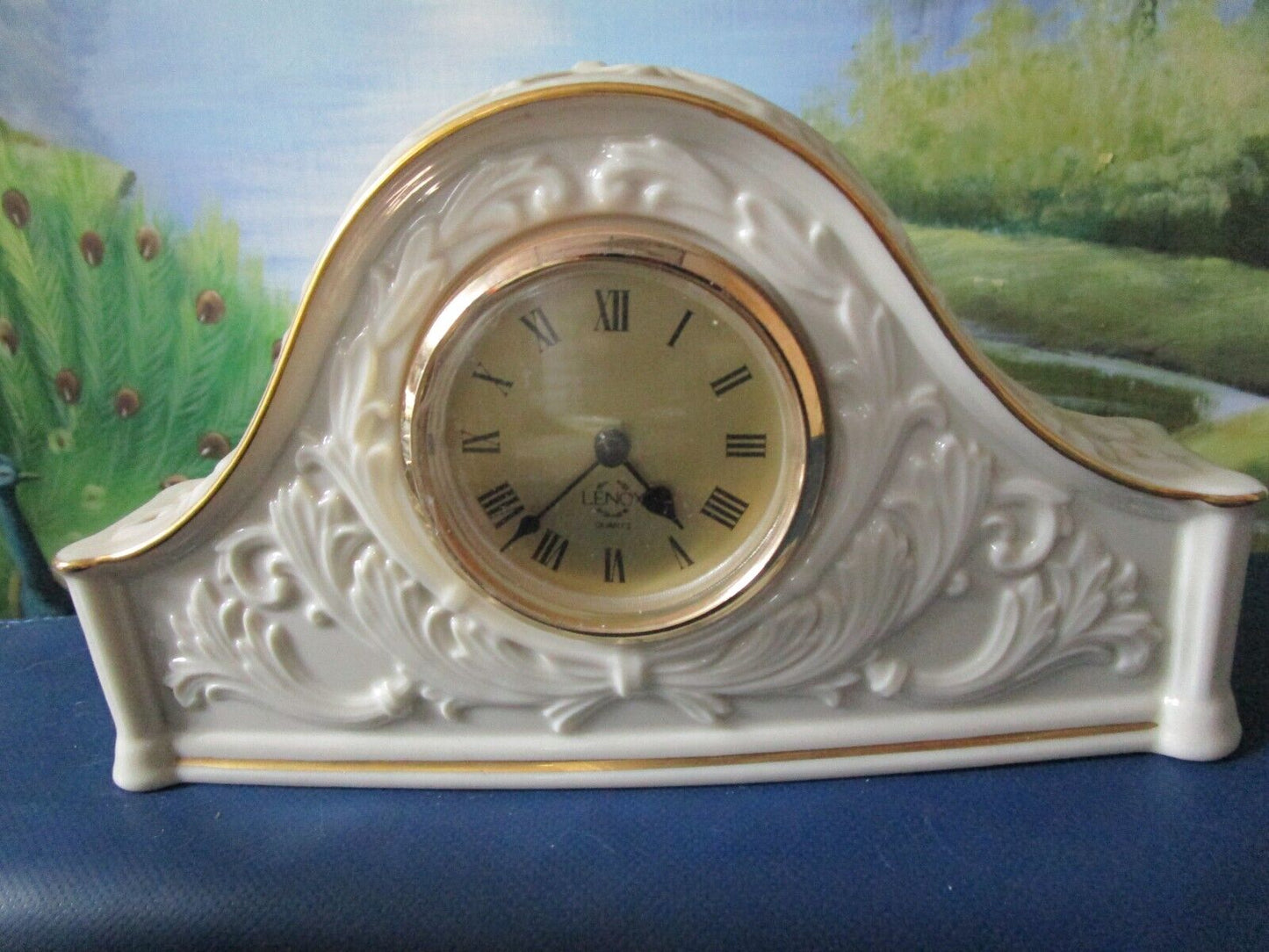 LENOX CHIPENDALE MANTEL CLOCK aC]