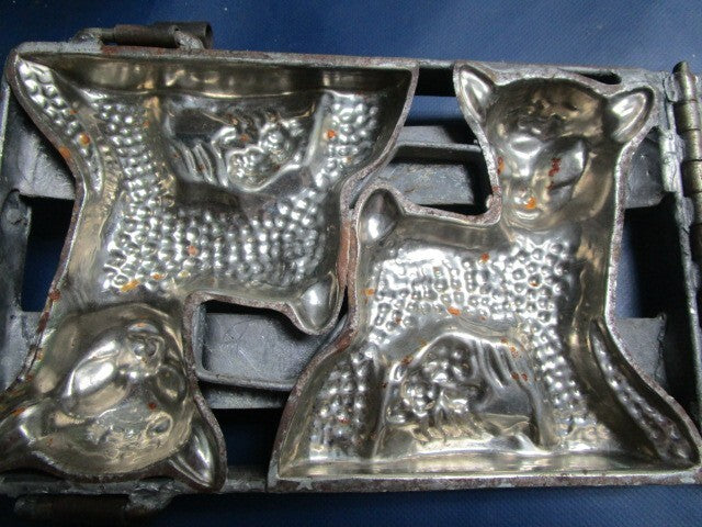 ST VALENTINE EASTER CHOCOLATE MOLDS DUCK/LAMB MADE IN USA PICK1