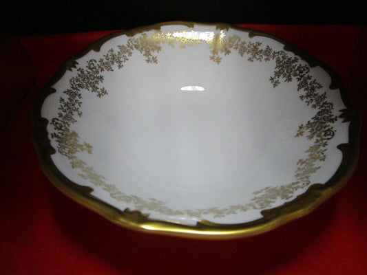 1920's German Weiner Katherina bowl gold garlands