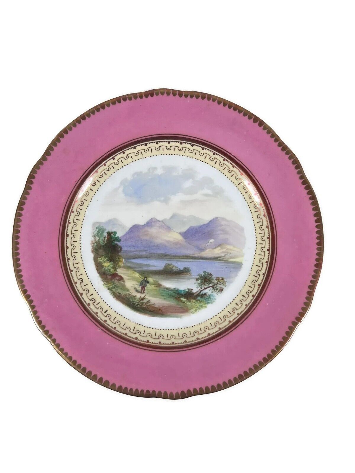 19th Century Copeland Cabinet Plate Set