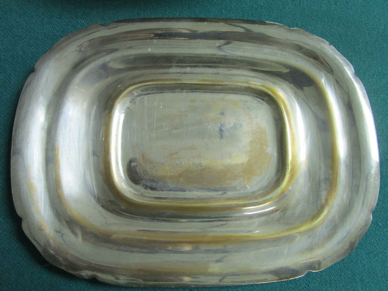 Reed & Barton "Mayflower" silverplate  gravy boat with underplate ORIGINAL