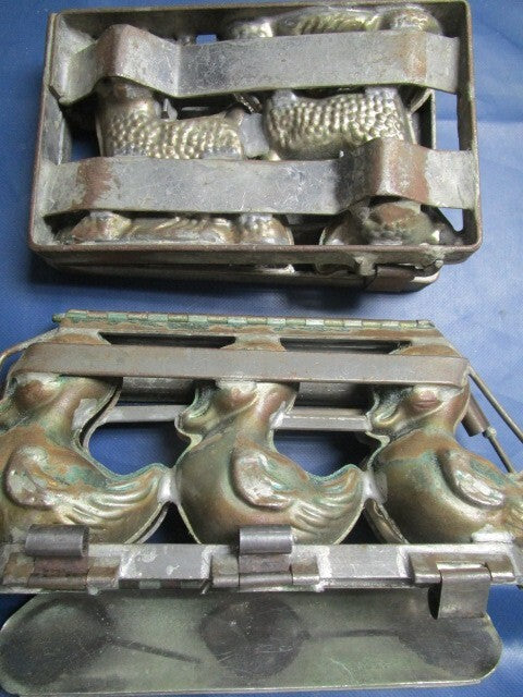 ST VALENTINE EASTER CHOCOLATE MOLDS DUCK/LAMB MADE IN USA PICK1