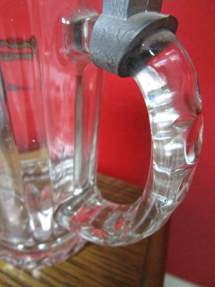 Glass Beer Stein Bush Gardens Williamsburg Va Original