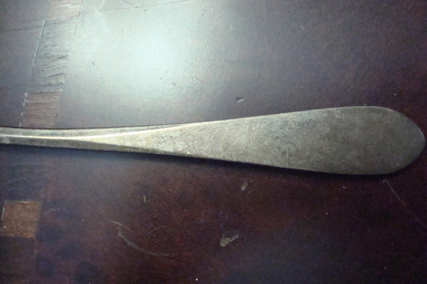 WM Rogers Original Rogers Round RELISH SPOON 7.5" x 2.75" Pierced[8]