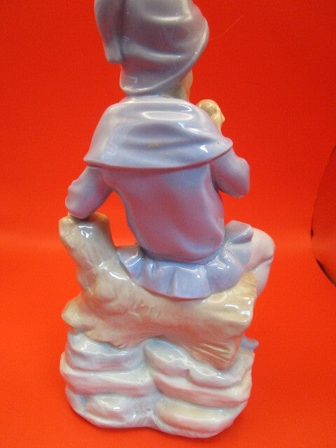 Nao Spain Figurine English Robin Hood William Tell Eating Apples Rare