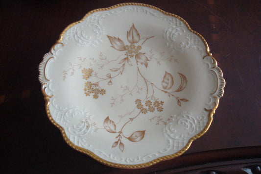 Zeh Scherzer Bavaria Germany small two handle tray 8 " ORIGINAL ^^