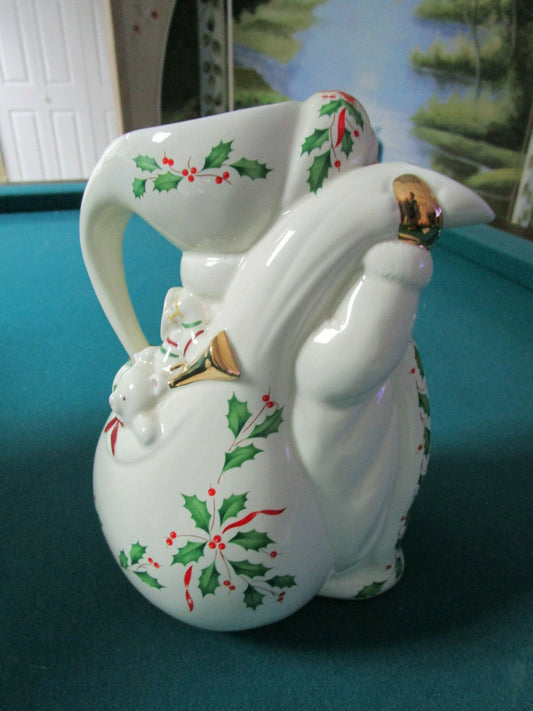 Lenox Christmas Pitcher Original New In Box [a9LX]