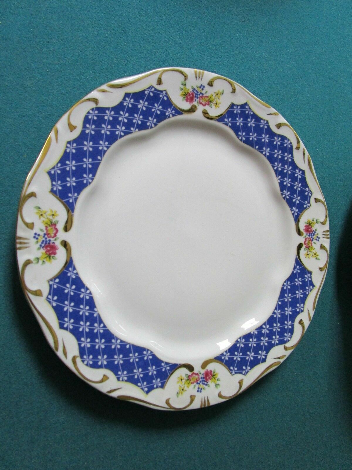 Zsolnay Hungary Salad/Dinner/Bread/Soup Plates Antoinette 1960s ^^