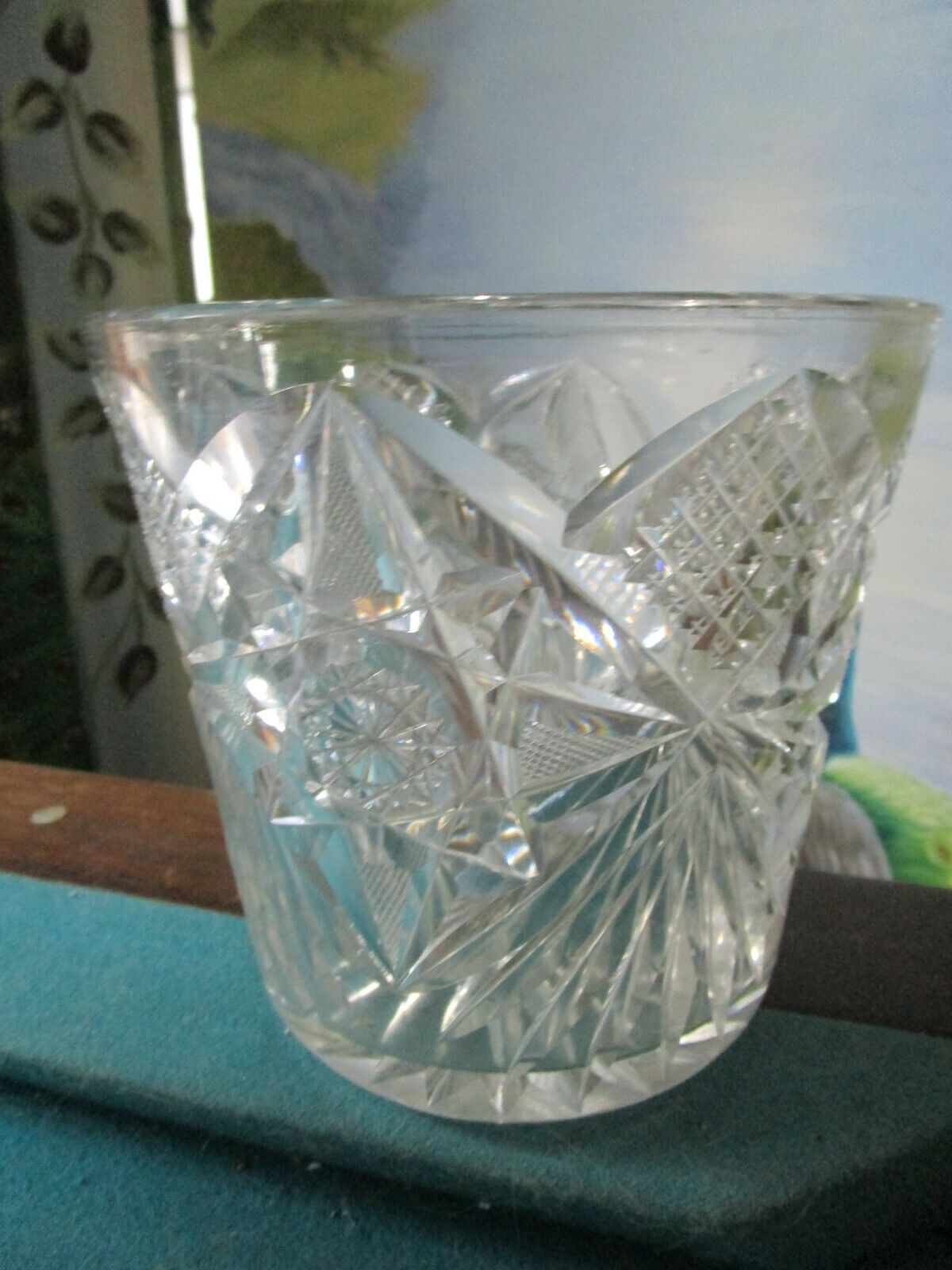 AMERICAN BRILLIANT and PRESSED GLASS - PUNCH BOWL VASE ICE BUCKET  DISH PICK 1