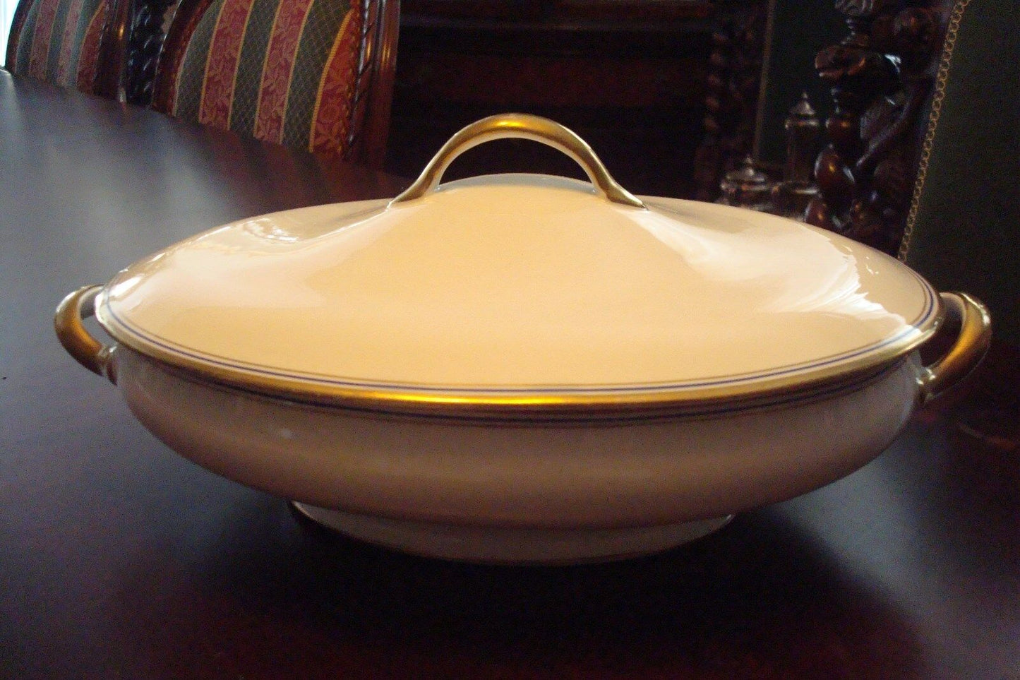 ANTIQUE John Maddock, England, Royal Vitreous tureen  c1900s [80]