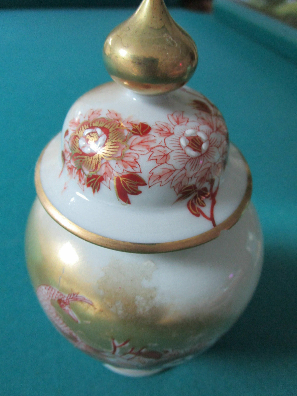 ORIENTAL Ginger Jars NORITAKE FOOD DOG FLORAL BIRD PARADISE CHINESE PICK ONE 1